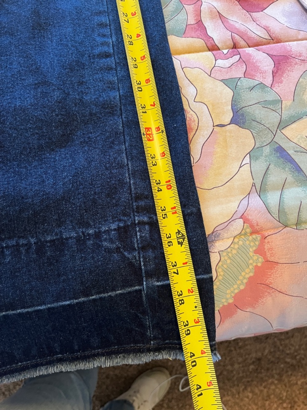 Denim Maxi Skirt in Dark Blue - Picture 8 of 8